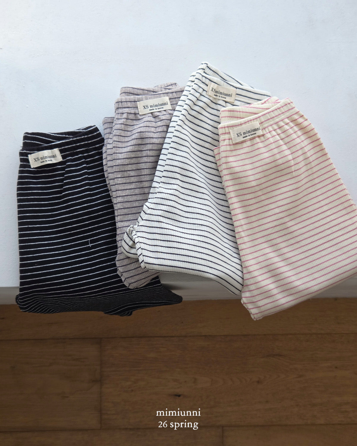 必買 1+1 春季 Stripe easy Pants 羅紋細條紋微束口褲 \\2件同款只需要1件價錢//