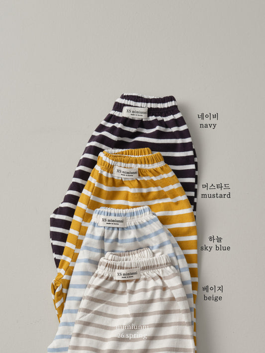 必買 1+1 春季 Stripe Pant 條紋微束口褲 \\2件同款只需要1件價錢//