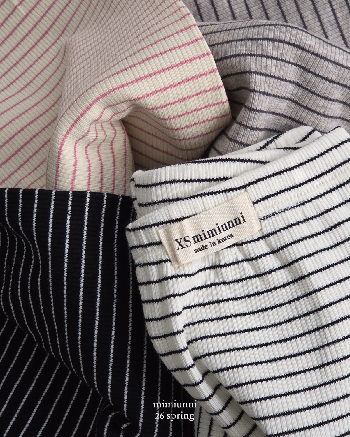 必買 1+1 春季 Stripe easy Pants 羅紋細條紋微束口褲 \\2件同款只需要1件價錢//