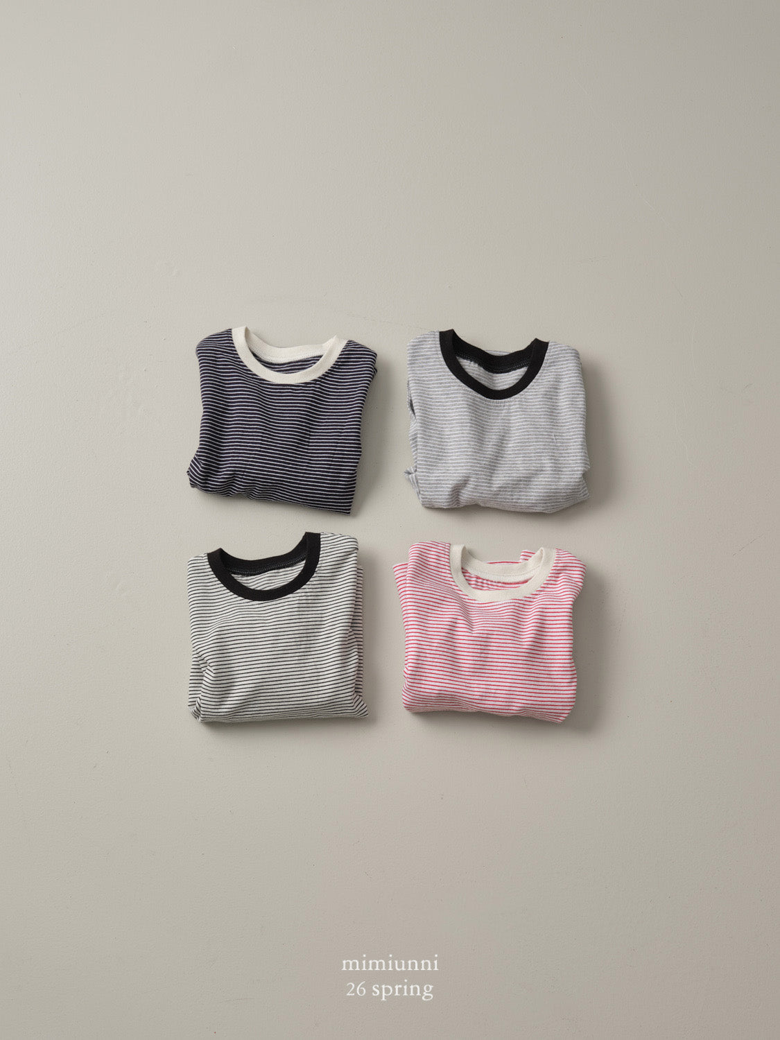 必買 1+1 春季 Thin Stripe T-Shirt 羅紋細條紋上衣 \\2件同款只需要1件價錢//