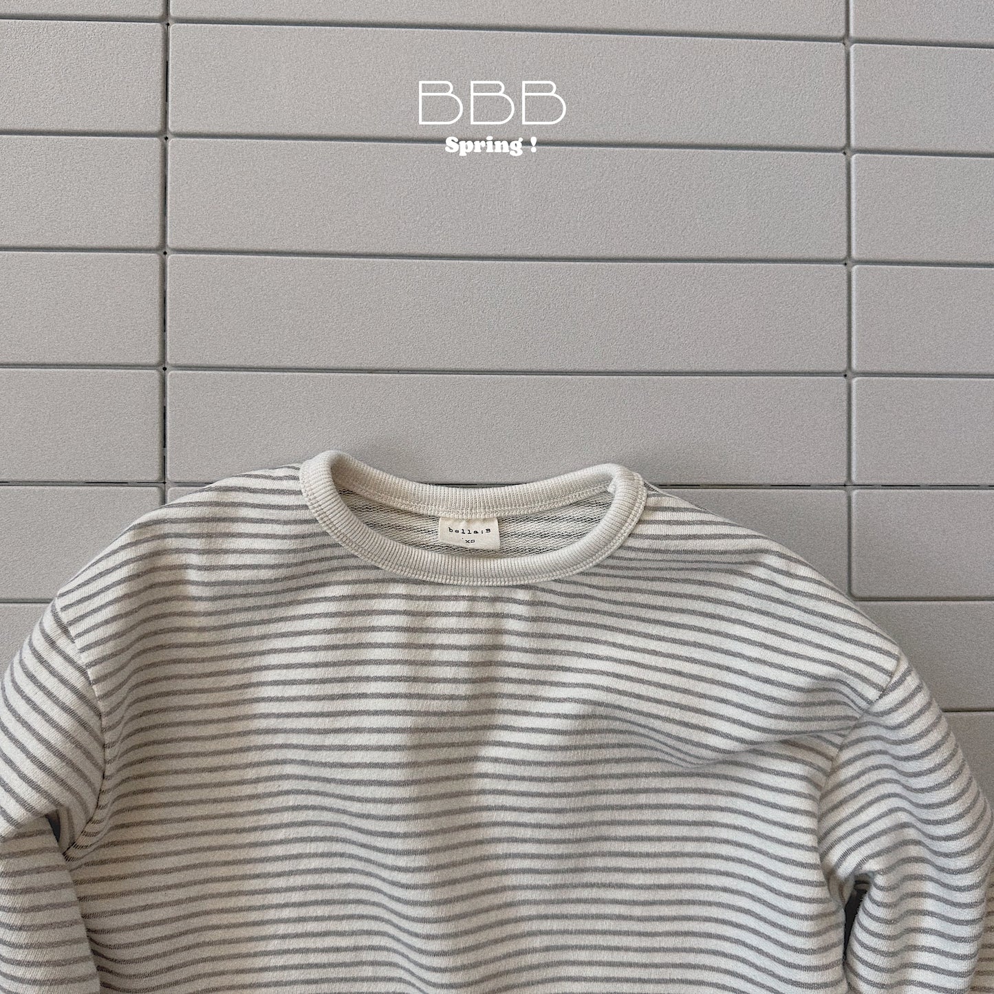 韓國童裝 26春 | BB02 Bangbang Collar T-shirt (70-130cm)