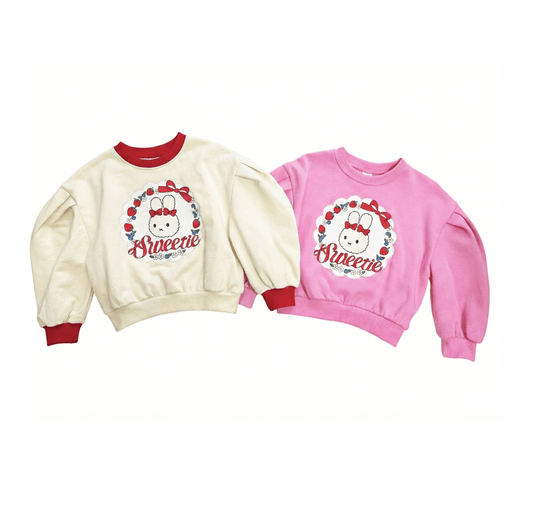 韓國童裝 26春 | SE27 草莓甜心衛衣 (90~130cm)