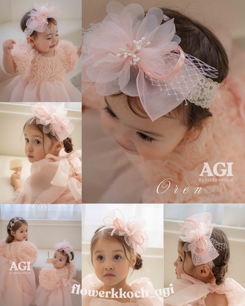 韓國童裝 26春 | OR19 Celine Hairband