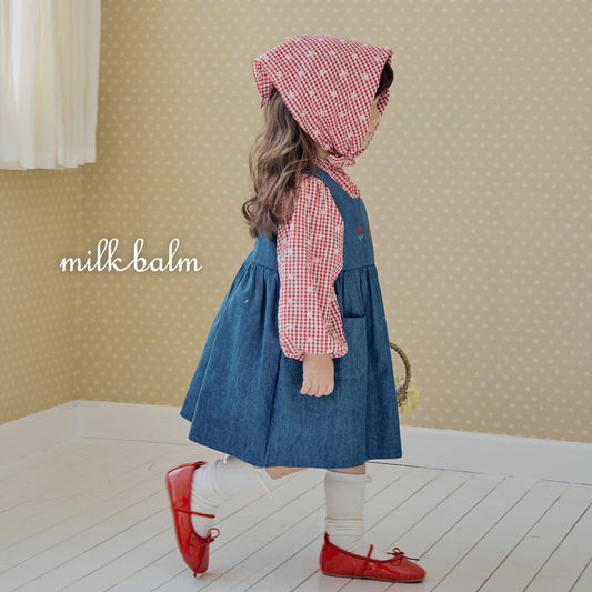 韓國童裝 26SS| MK08 Tulip Denim OPS (75-125cm)