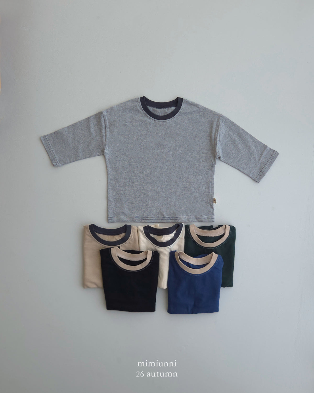 26FW| 必買 1+1  Point Cotton T-shirt \\2件同款只需要1件價錢//