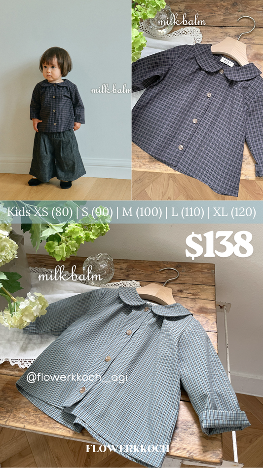 (花花谷團購限定 17/9或之前) 韓國童裝 25秋 | MK25329 Blouse
