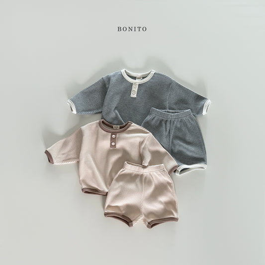 韓國童裝 25秋| BT25306 BEBE)  BABY TOP AND BOTTOM SET (60-85cm)