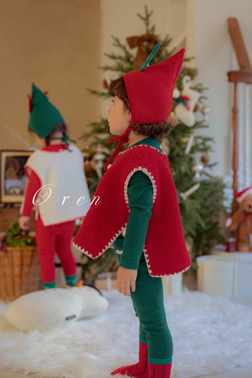 韓國童裝 25秋冬 | OR25510 聖誕款 Christmas Bonnet