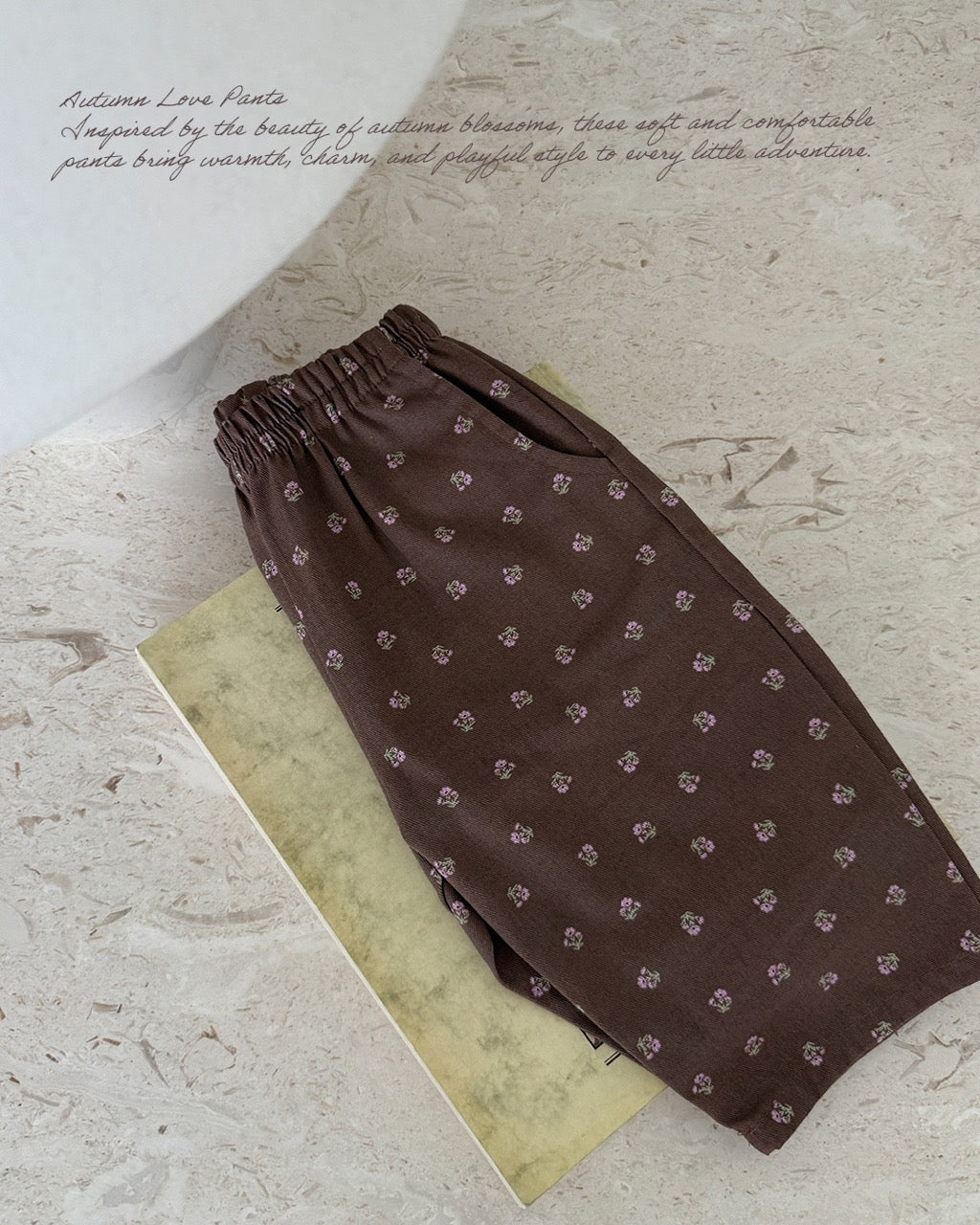 韓國童裝 26秋| AO25 Love Pants 褲子 (70-110)