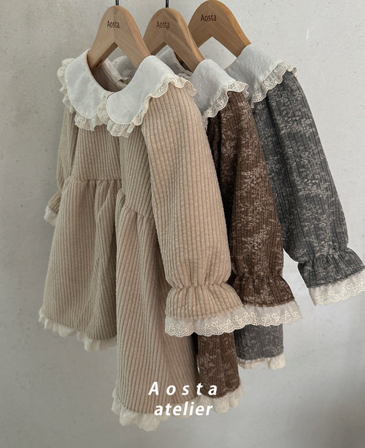 韓國童裝 25秋冬 | AO25426 Luna Dress