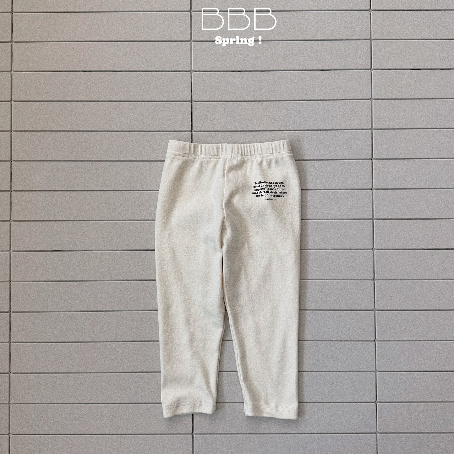 韓國童裝 26春 | BB27 Bloom Leggings (70-130cm)