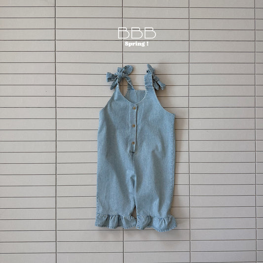 韓國童裝 26春 | BB21 Bebe Ruffle Romper Suit (70-110cm)