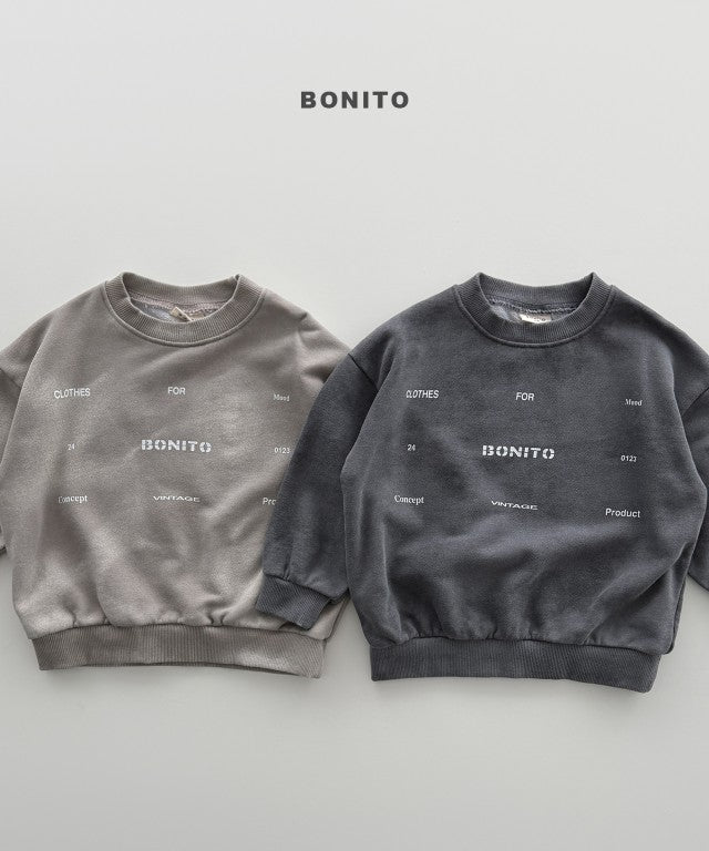 韓國童裝 26秋| BT37 Pigment Sweatshirt 衛衣 (80-140)