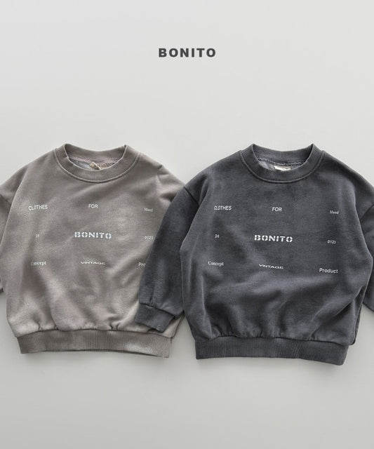 韓國童裝 26秋| BT37 Pigment Sweatshirt 衛衣 (80-140)