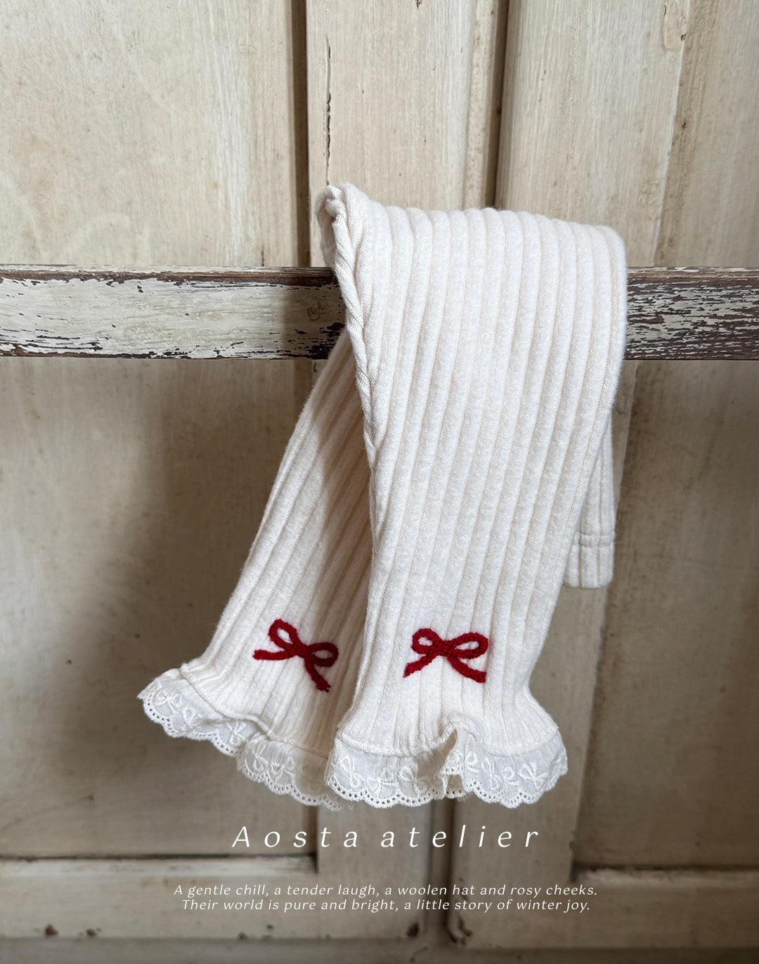 韓國童裝 25秋冬 | AO25403 [Camellia Leggings]