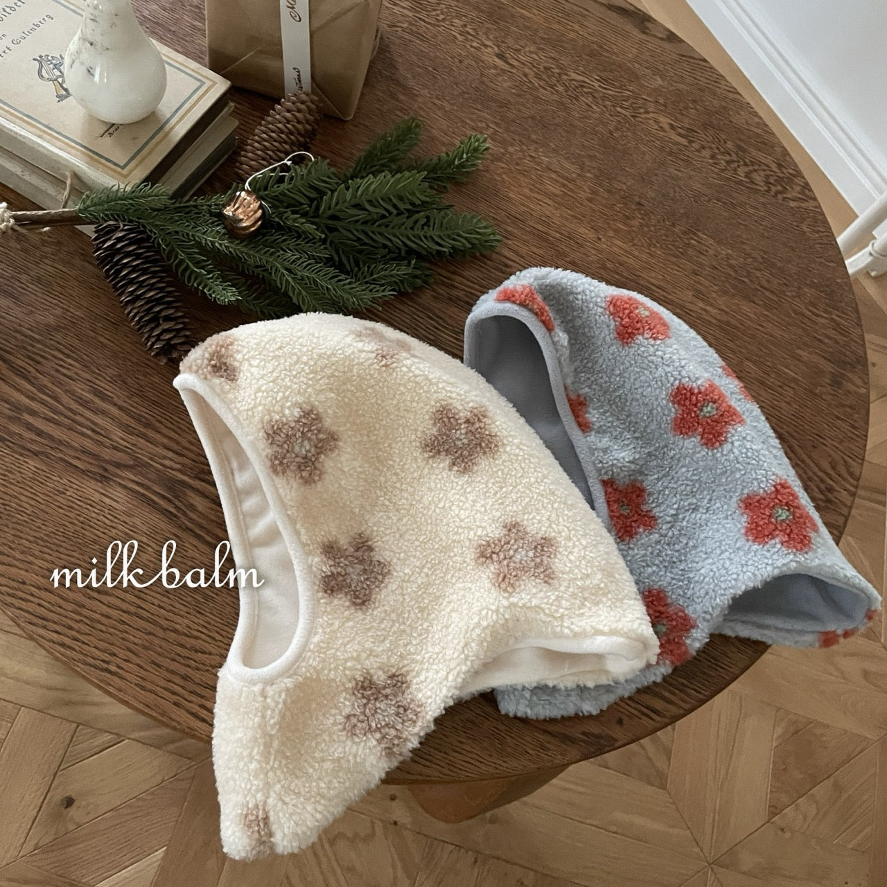 韓國童裝 25秋冬 | MK25423 Flower Bonnet