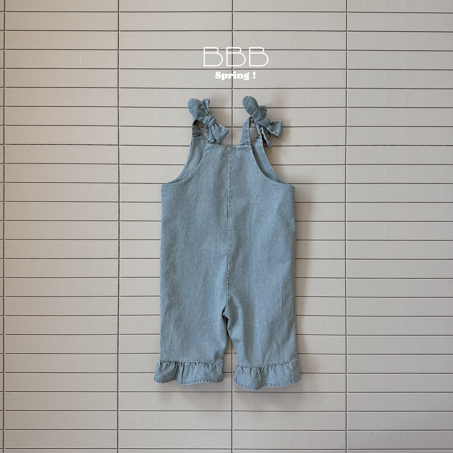 韓國童裝 26春 | BB21 Bebe Ruffle Romper Suit (70-110cm)