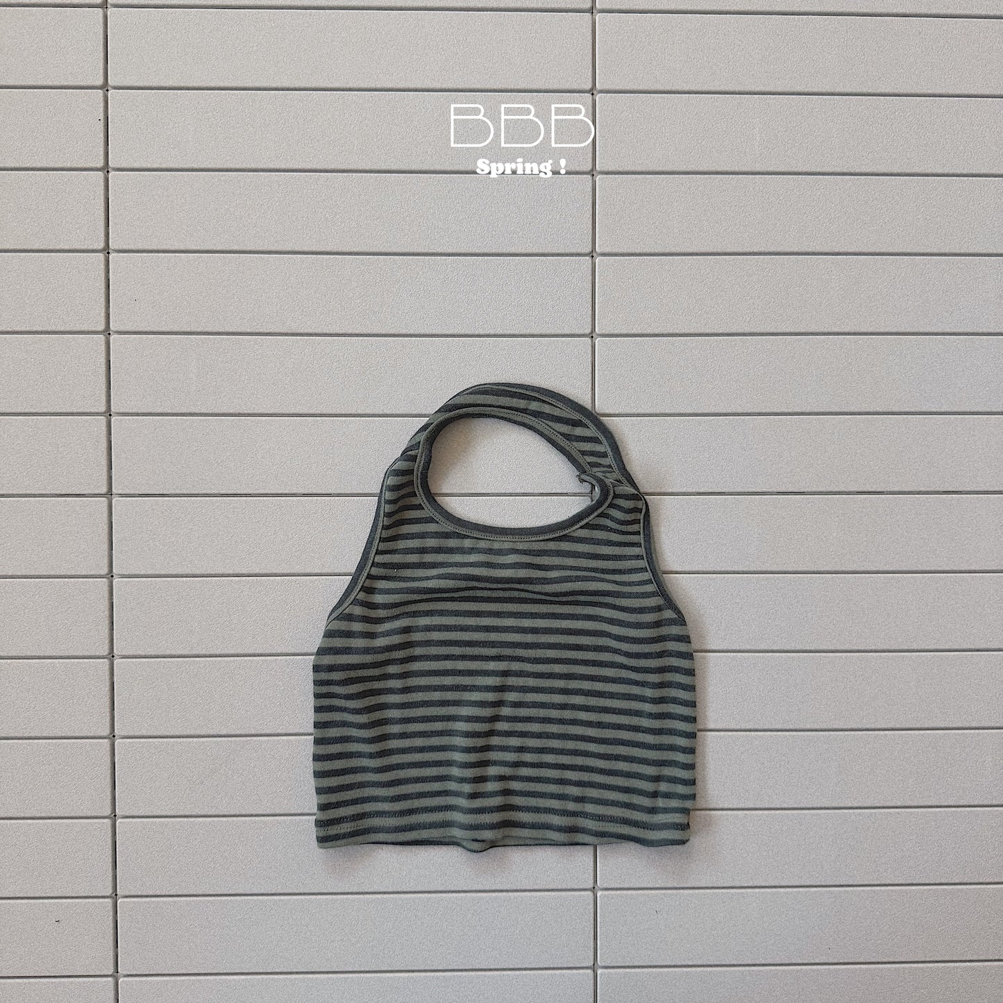 韓國童裝 26春 | BB20 Bebe Stripe Sleeveless (70-110cm)