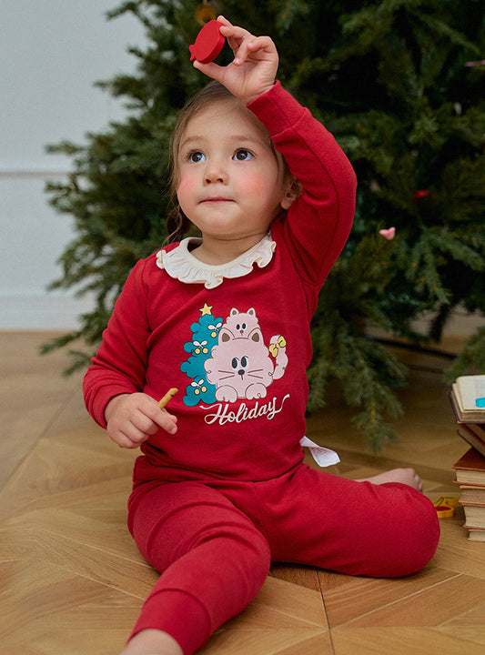 SALE 室內服團購 (30/9截單) 無螢光長袖套裝 Christmas 24 LS28