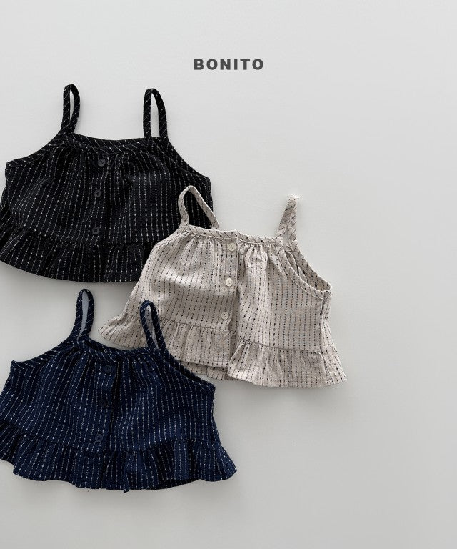 韓國童裝 26秋| BT54 Bustier Cami Top 吊帶背心 (80-140)