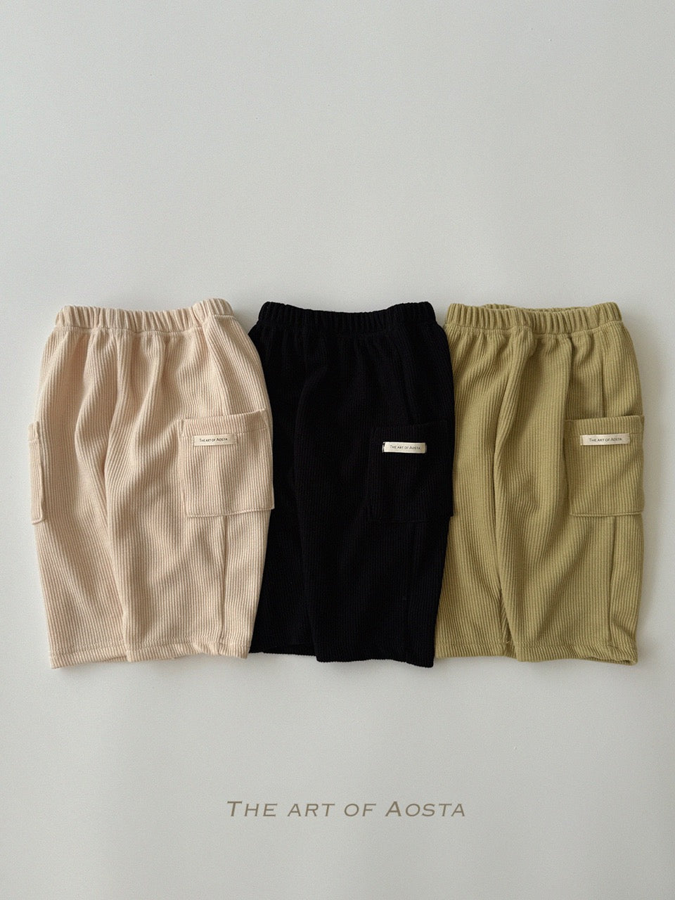 韓國童裝 26秋| AO56 Mulmul Pants 褲子 (70-110)