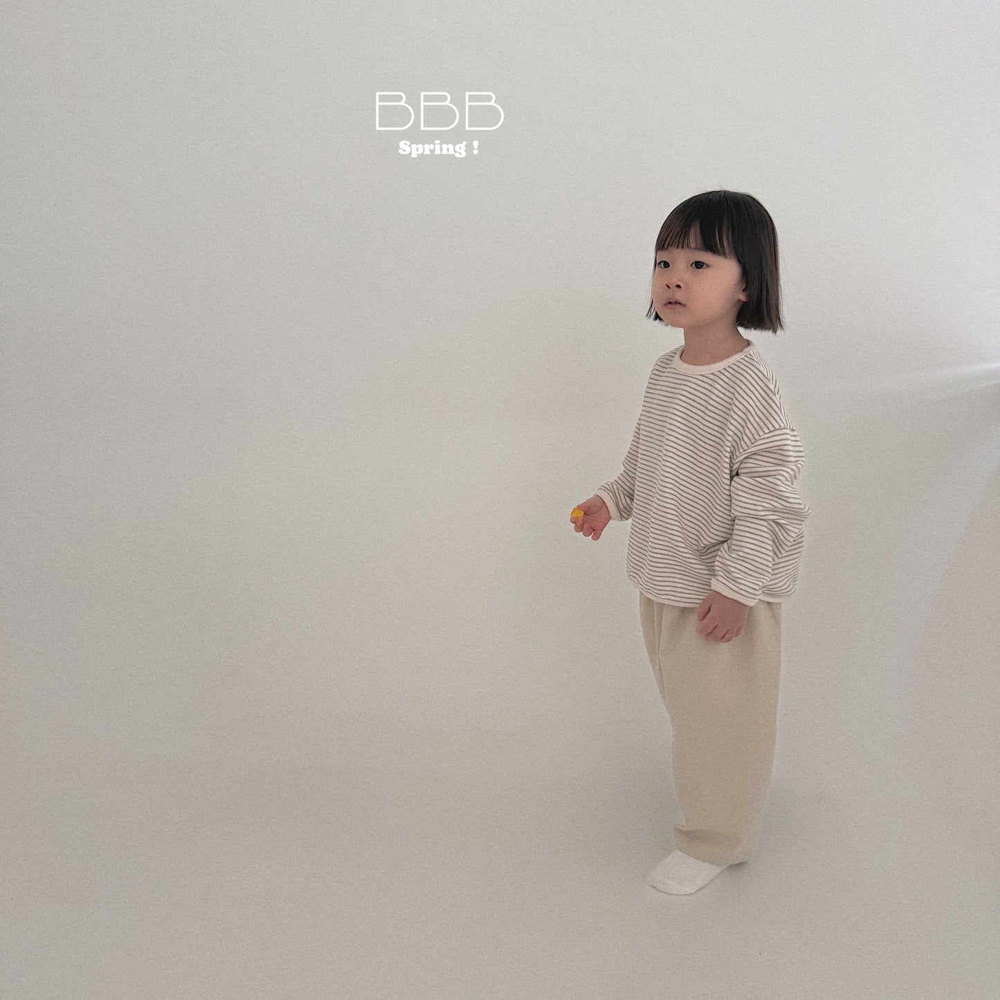 韓國童裝 26春 | BB02 Bangbang Collar T-shirt (70-130cm)