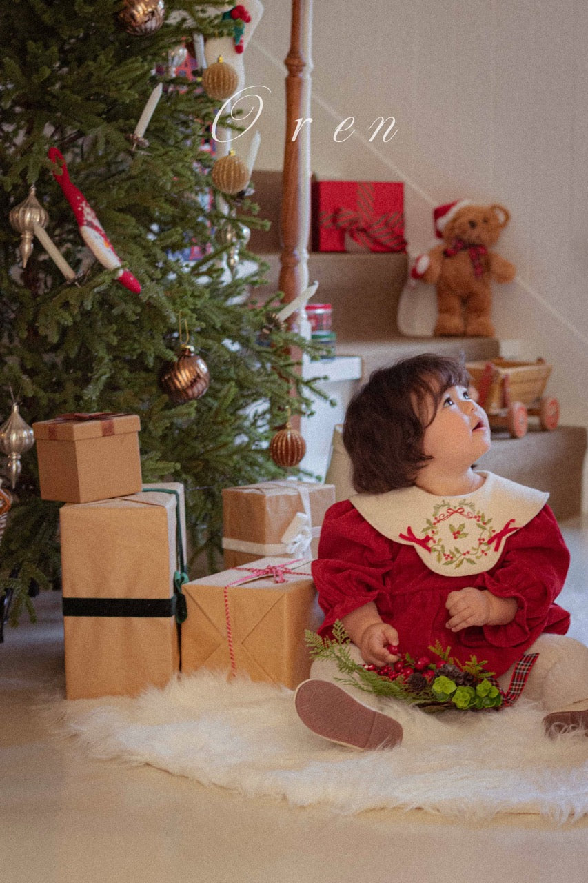 韓國童裝 25秋冬 | OR25503 聖誕款 Carol Carol Suit