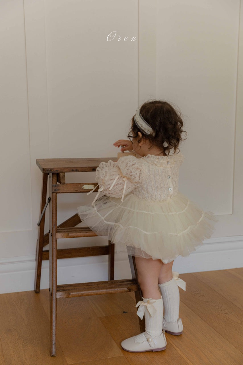 韓國童裝 26秋| OR41 Velorin Bling Baby Suit 包屁衣 (80-90)