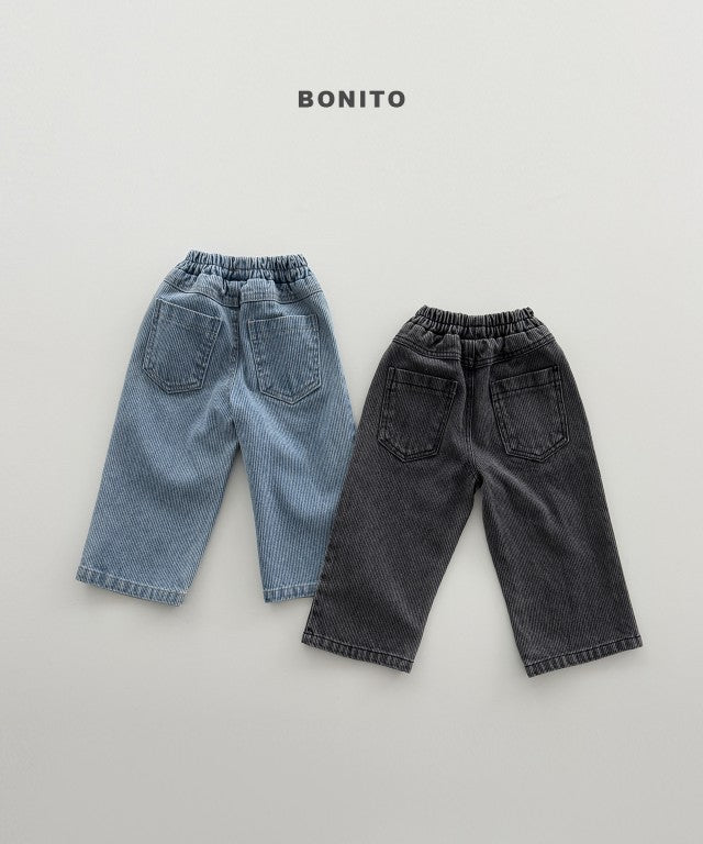 韓國童裝 26秋| BT39 Wide Denim Pants 牛仔褲 (80-140)
