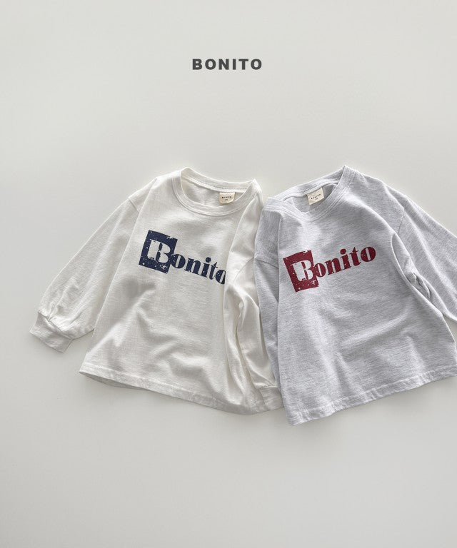 韓國童裝 26秋| BT10 Box B Ribbed Tee 上衣 (80-140)