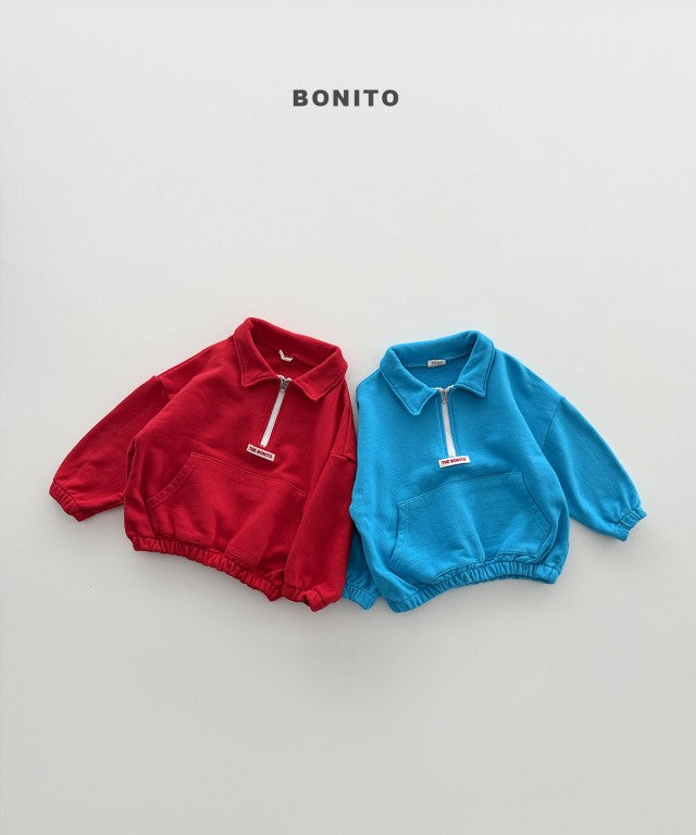 韓國童裝 26秋| BT43 Kirby Half Zip Knit 針織衫 (80-140)