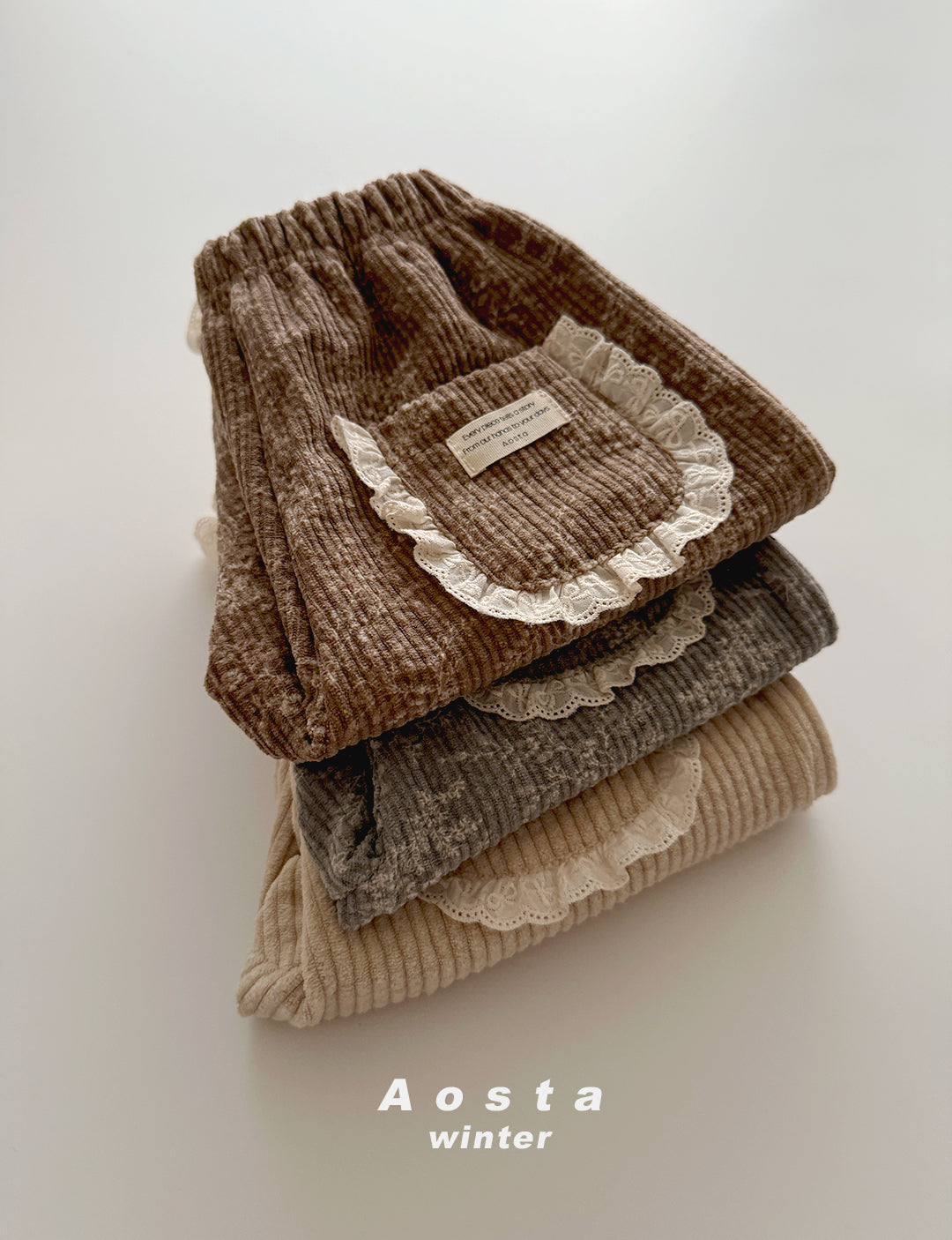 韓國童裝 25秋冬 | AO25425 Luna Pants