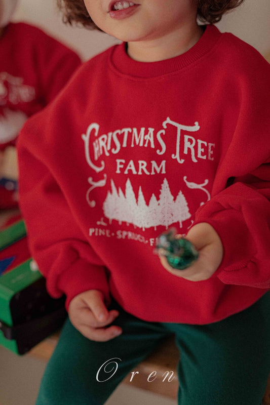 韓國童裝 25秋冬 | OR25507 聖誕款 親子 Christmas Fleece MTM (kids)