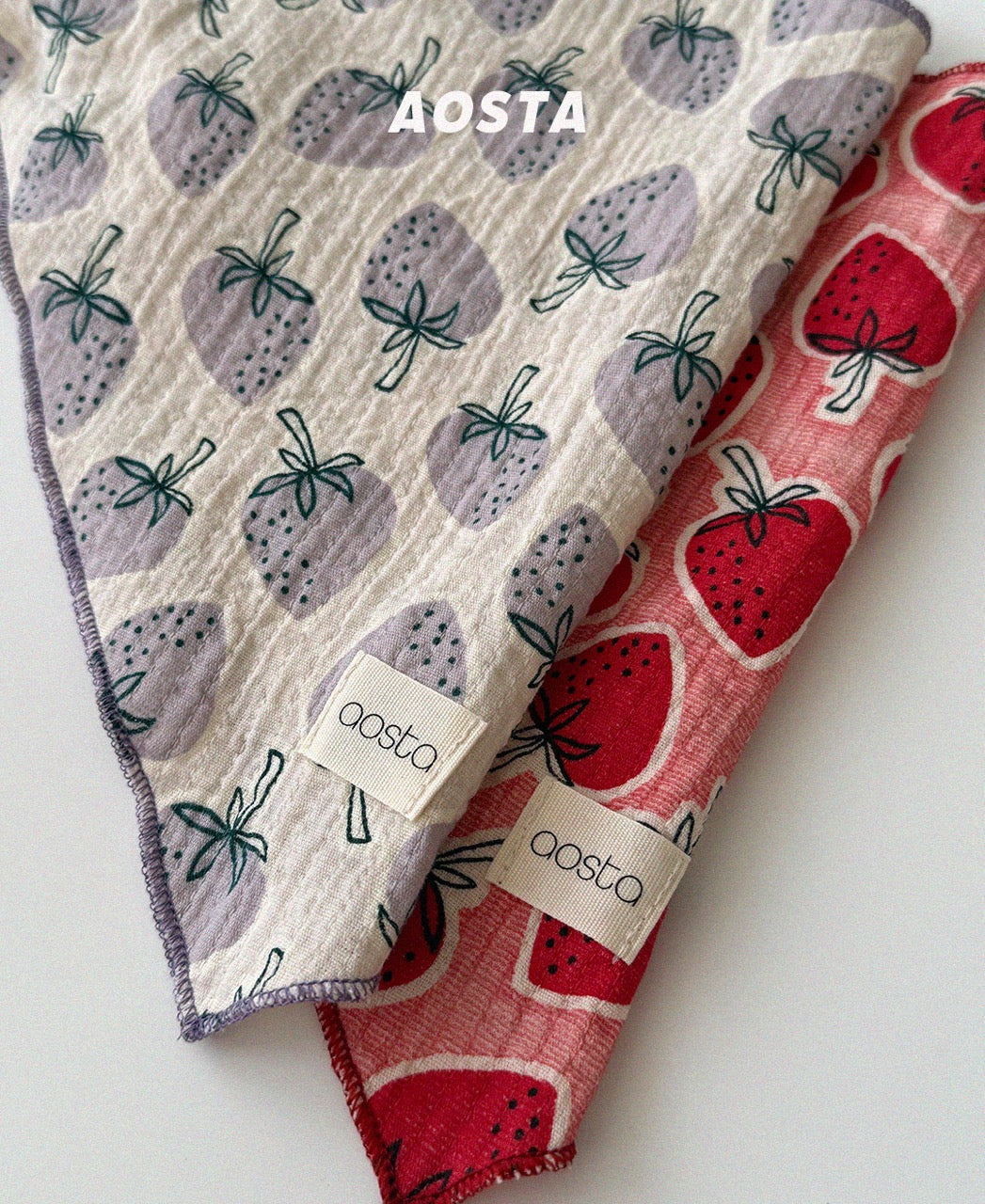 韓國童裝 26秋| AO15 Strawberry Scarf 圍巾 (FREE)