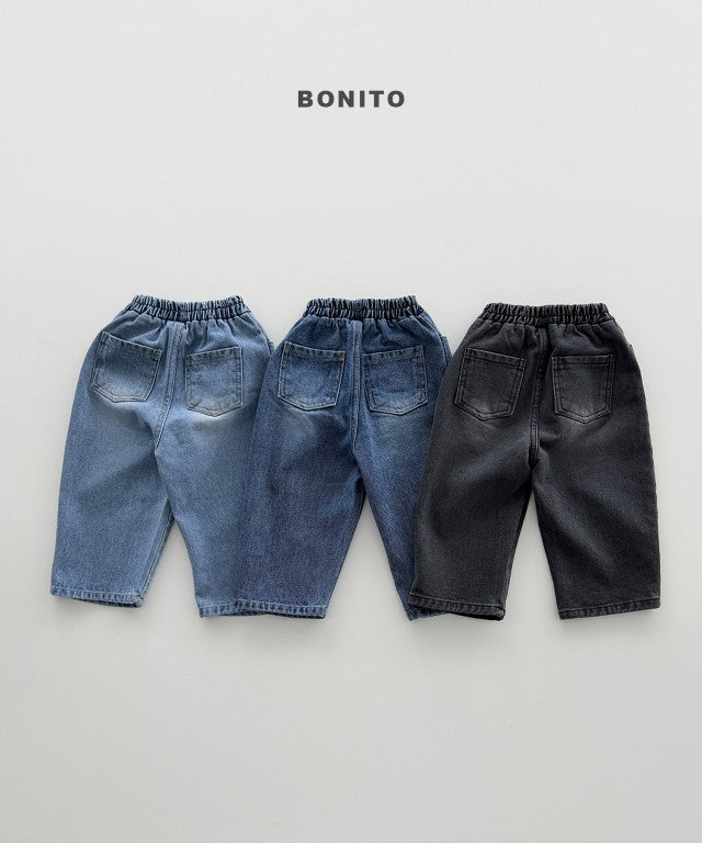 韓國童裝 26秋| BT05 Brush Denim Pants 牛仔褲 (80-140)