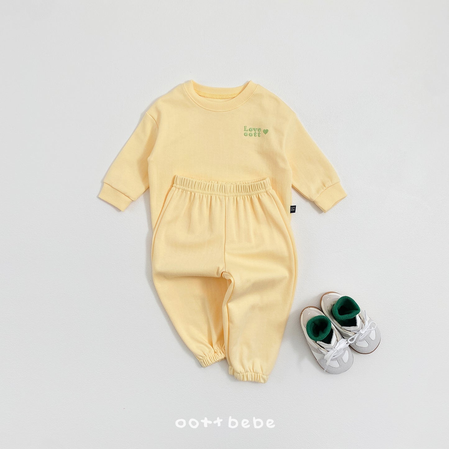 韓國童裝 26SS | OT10 Lovely Daily Kids Top and Bottom Set (75-120cm)