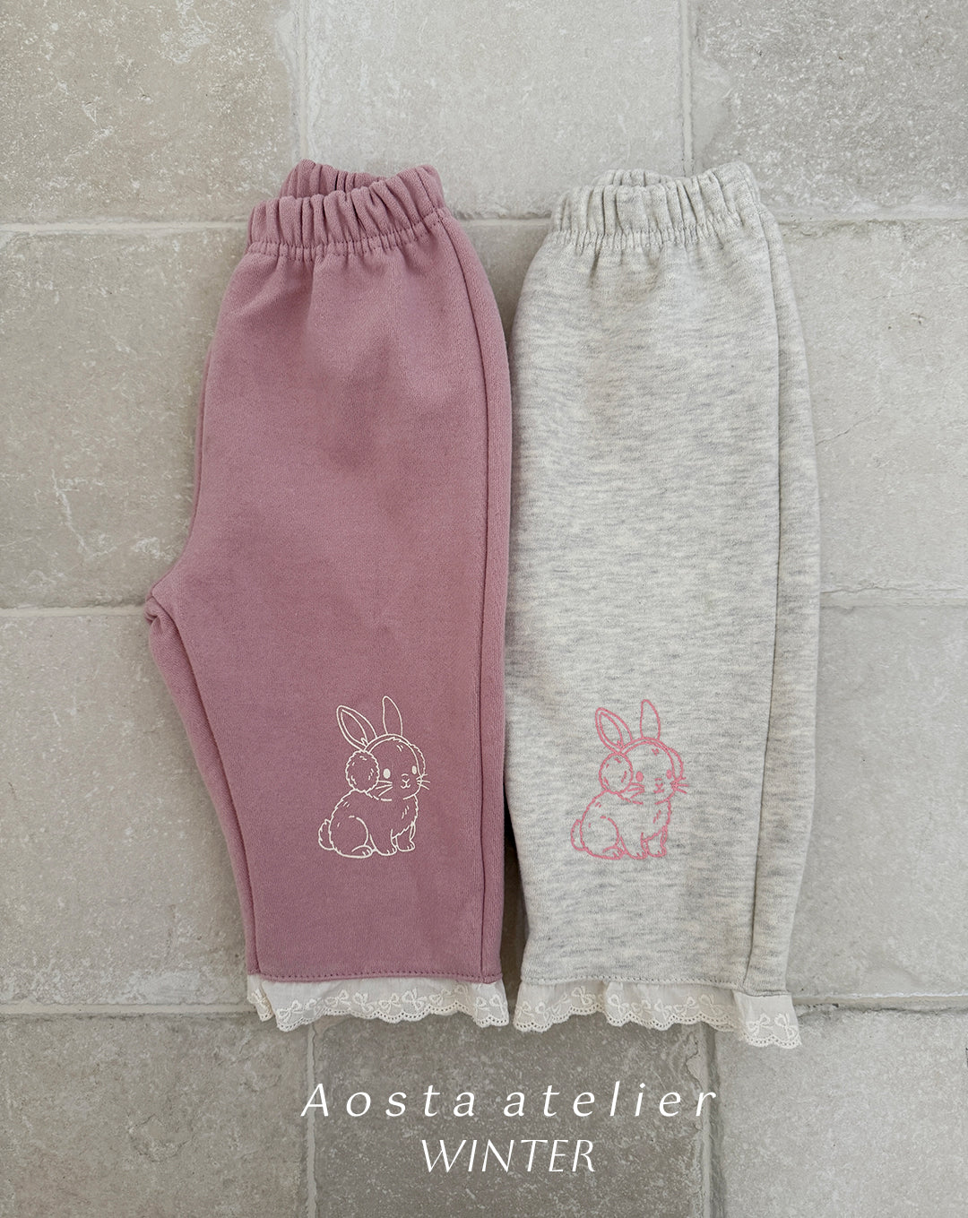 韓國童裝 25秋冬 | AO25436 Bibi Rabbit Pants