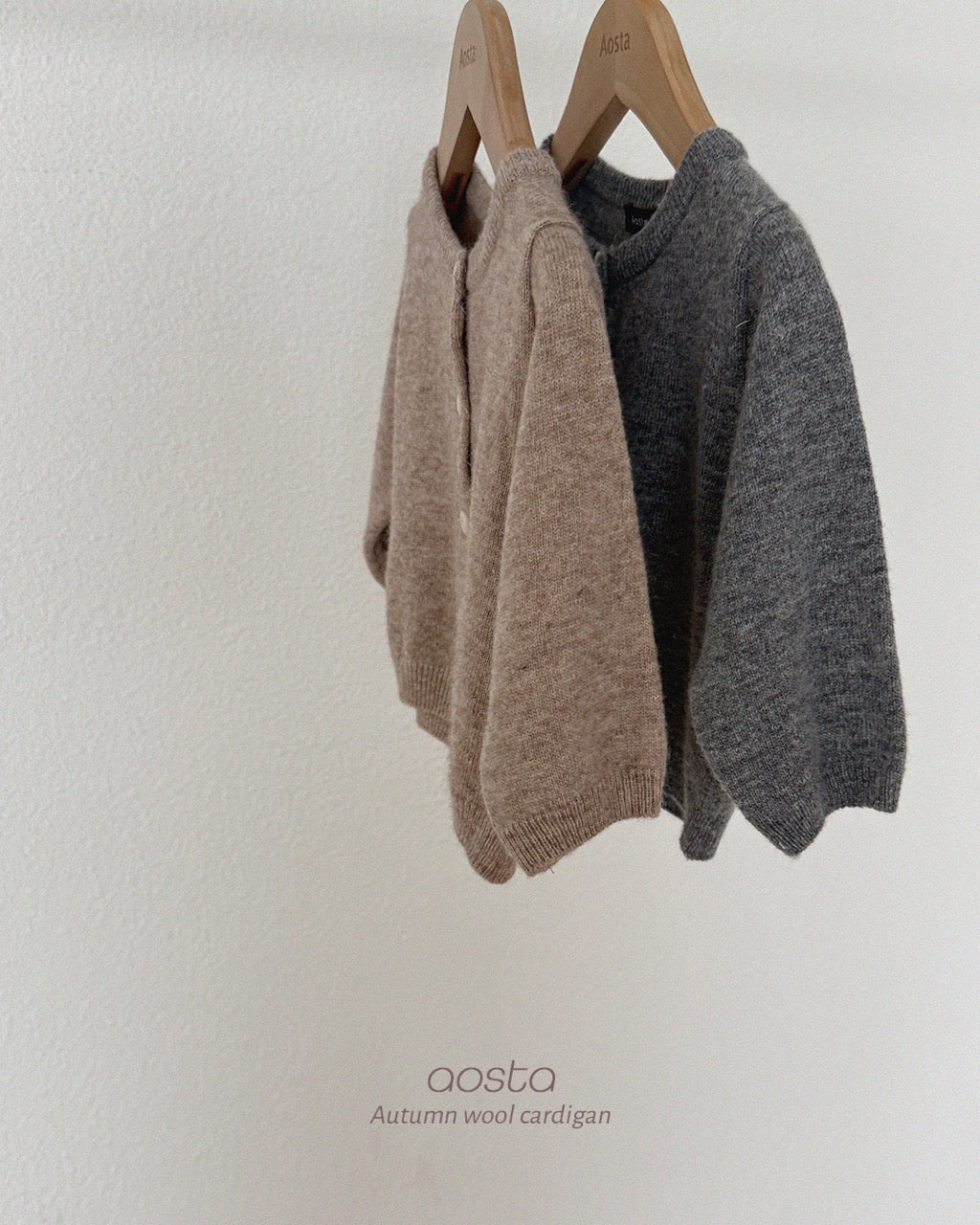 韓國童裝 26秋| AO06 Knit Cashmere Cardigan 外套 (70-110)