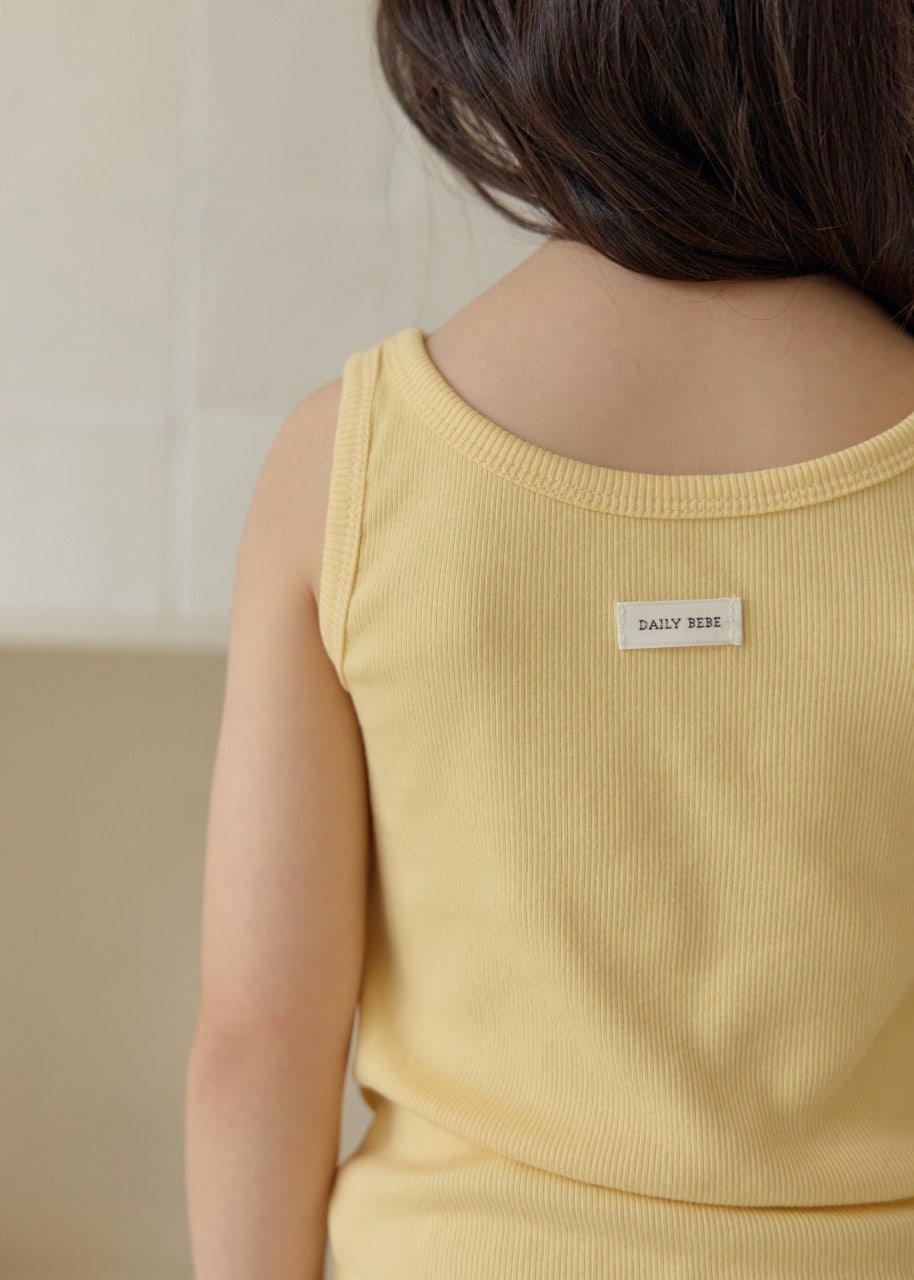 韓國童裝 26夏| DD15 Soft Sleeveless (75-140cm)