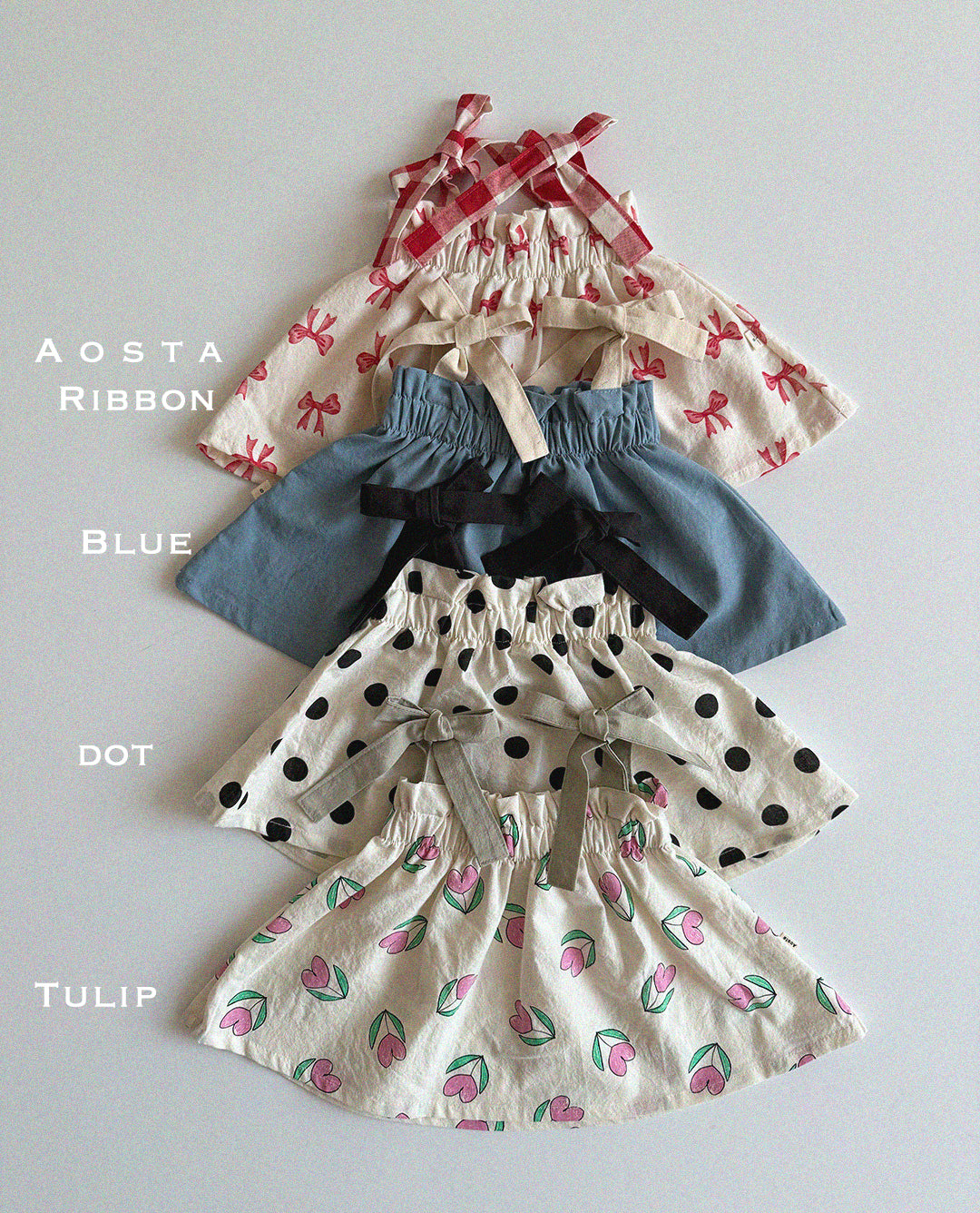 韓國童裝 25夏 | AO25256 SUMMER BLOUSE