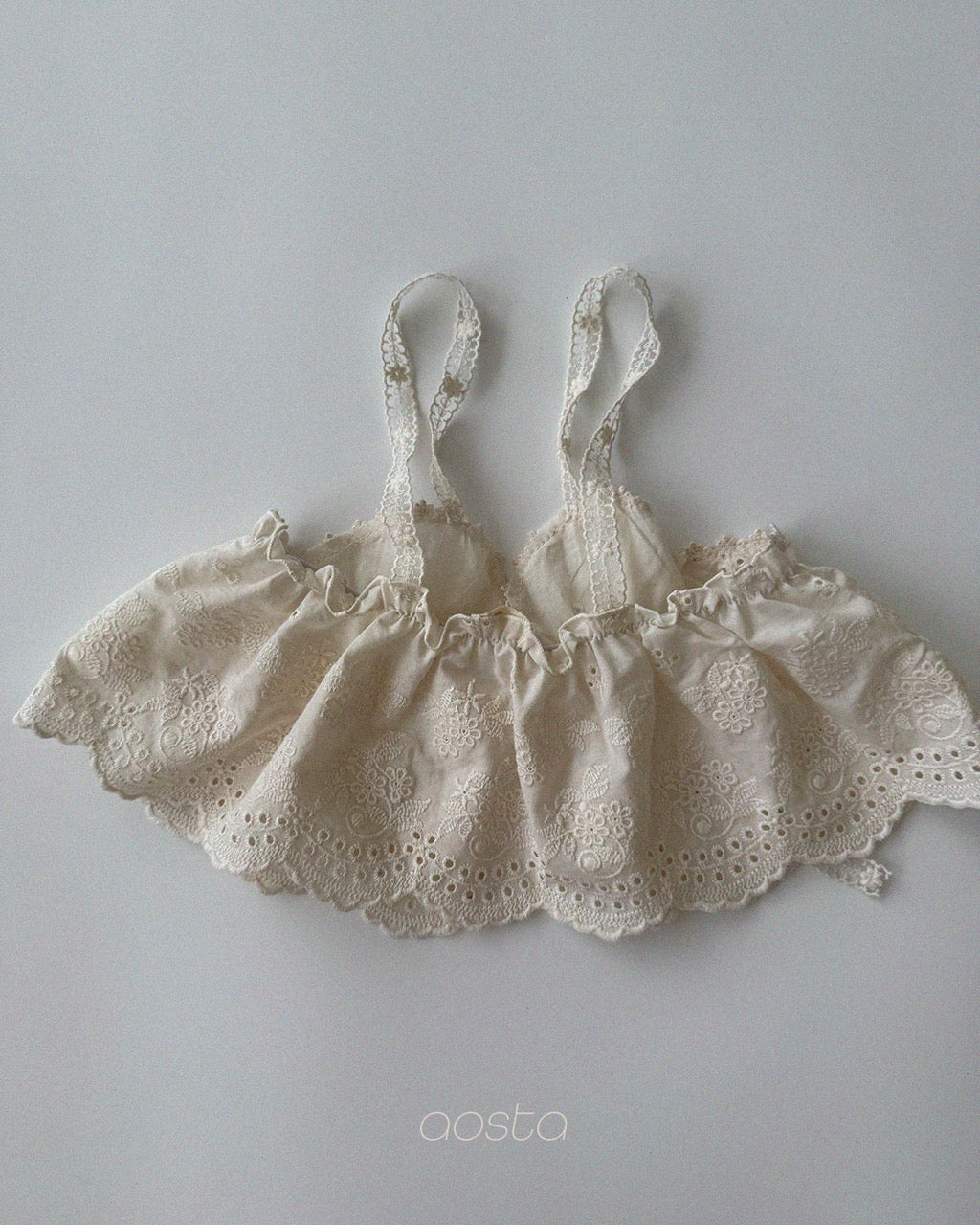 韓國童裝 26秋| AO18 Lace Bustier 吊帶背心 (FREE)
