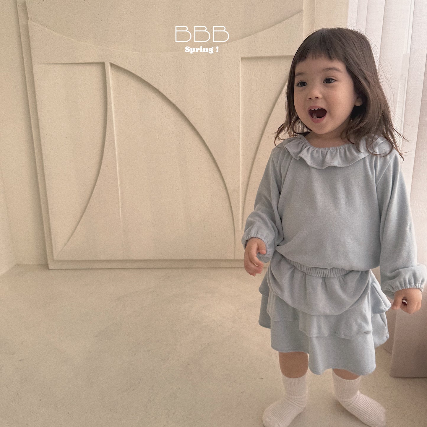 韓國童裝 26春 | BB42 Cancan Skirt Set (70-110cm)