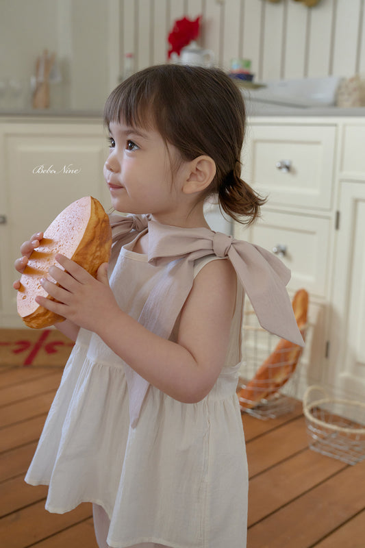 韓國童裝 26夏| BN22 Loen Ribbon Blouse 羅恩蝴蝶結襯衫