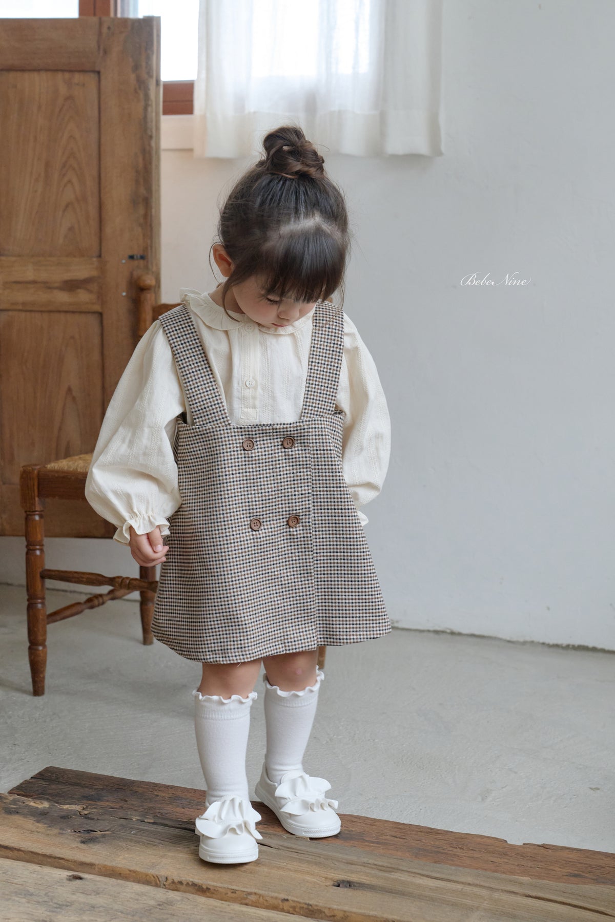 韓國童裝 26秋| BN04 Lua Tweed Dress 連身裙 (75-115)