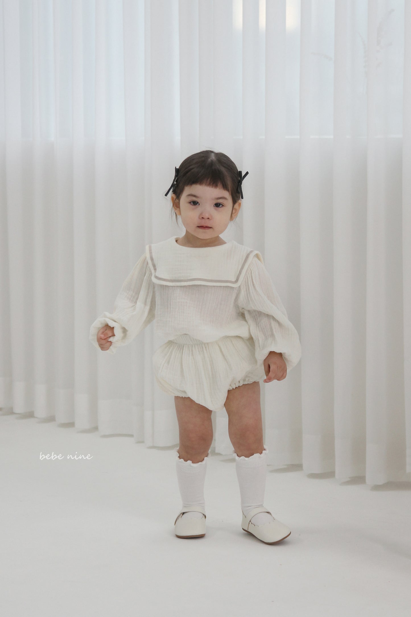 韓國童裝 26春 | BN07 Square Bloomer Set (65~90cm)