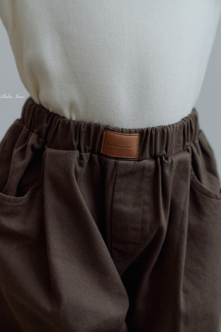 韓國童裝 26秋| BN57 Momo Cotton Pants 長褲 (75-115)