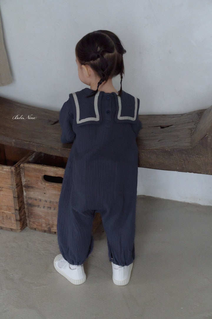 韓國童裝 26秋| BN08 Square Sailor Suit 包屁衣 (12M-24M)