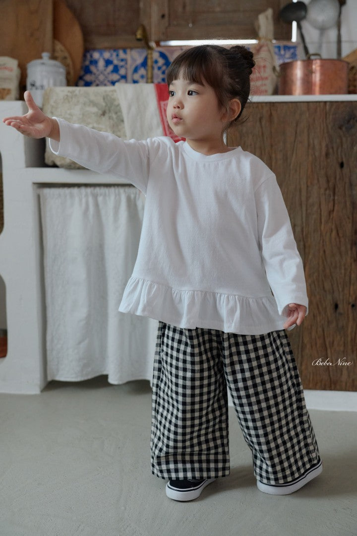 韓國童裝 26秋| BN48 Page Check Pants 長褲 (75-115)