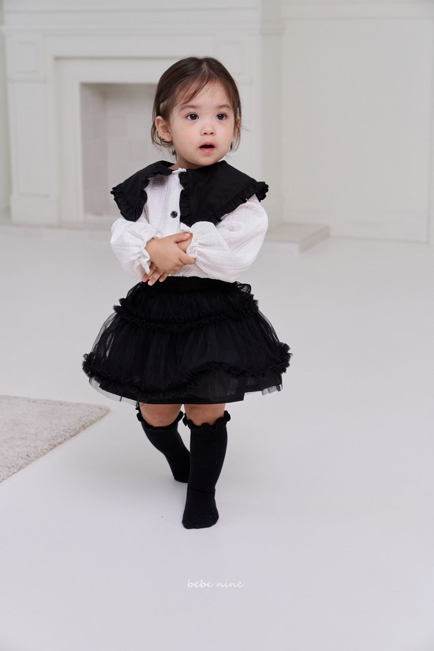 韓國童裝 25秋| BN25356 SUNNY TUTU SKIRT