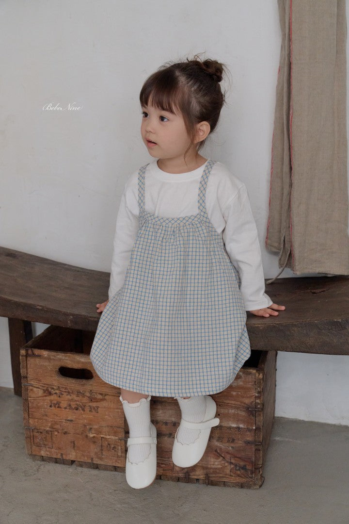 韓國童裝 26秋| BN41 Kiriel Overall Skirt 吊帶裙 (75-115)